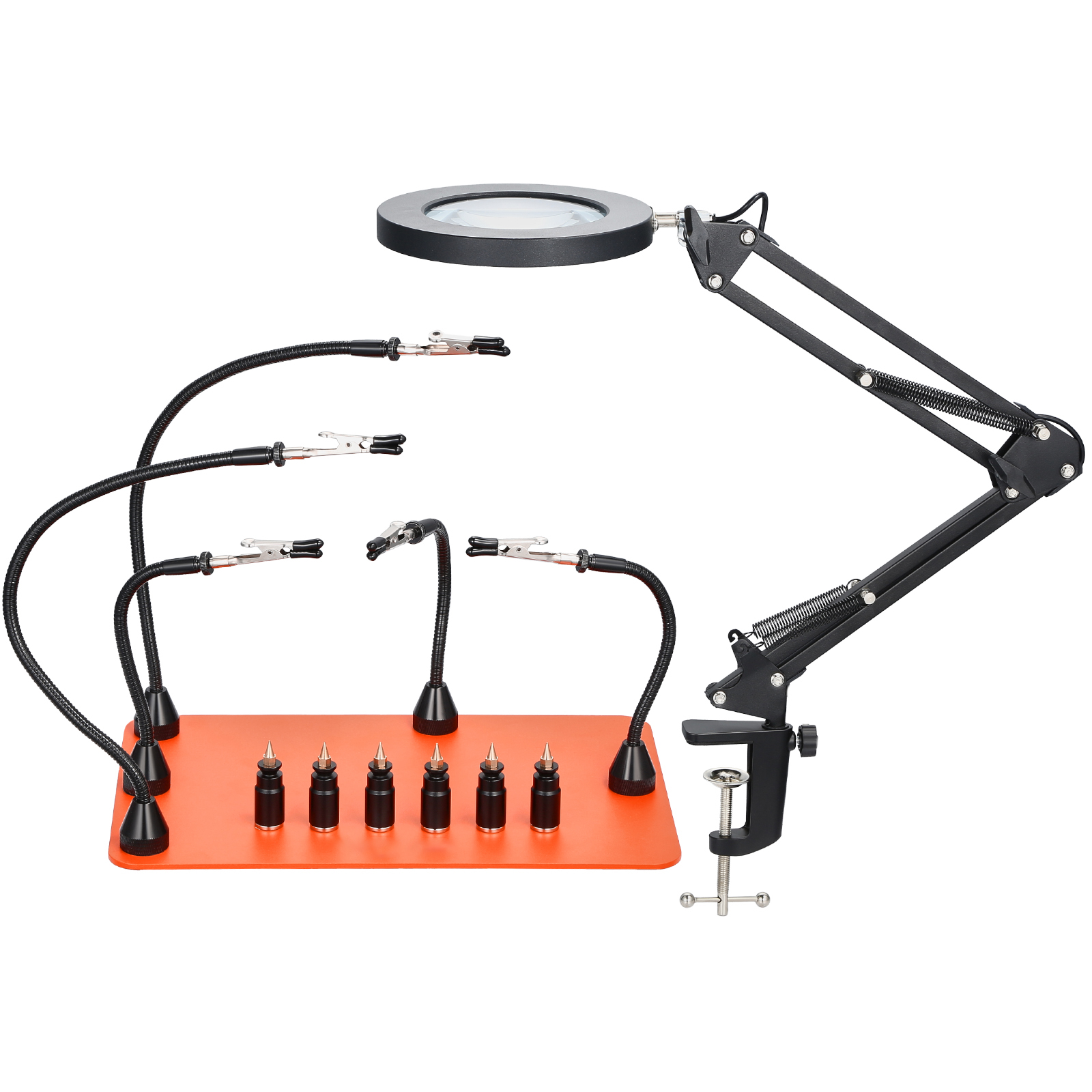 Electronics Repair Workshop - VEVOR Magnetic Helping Hands Soldering Station