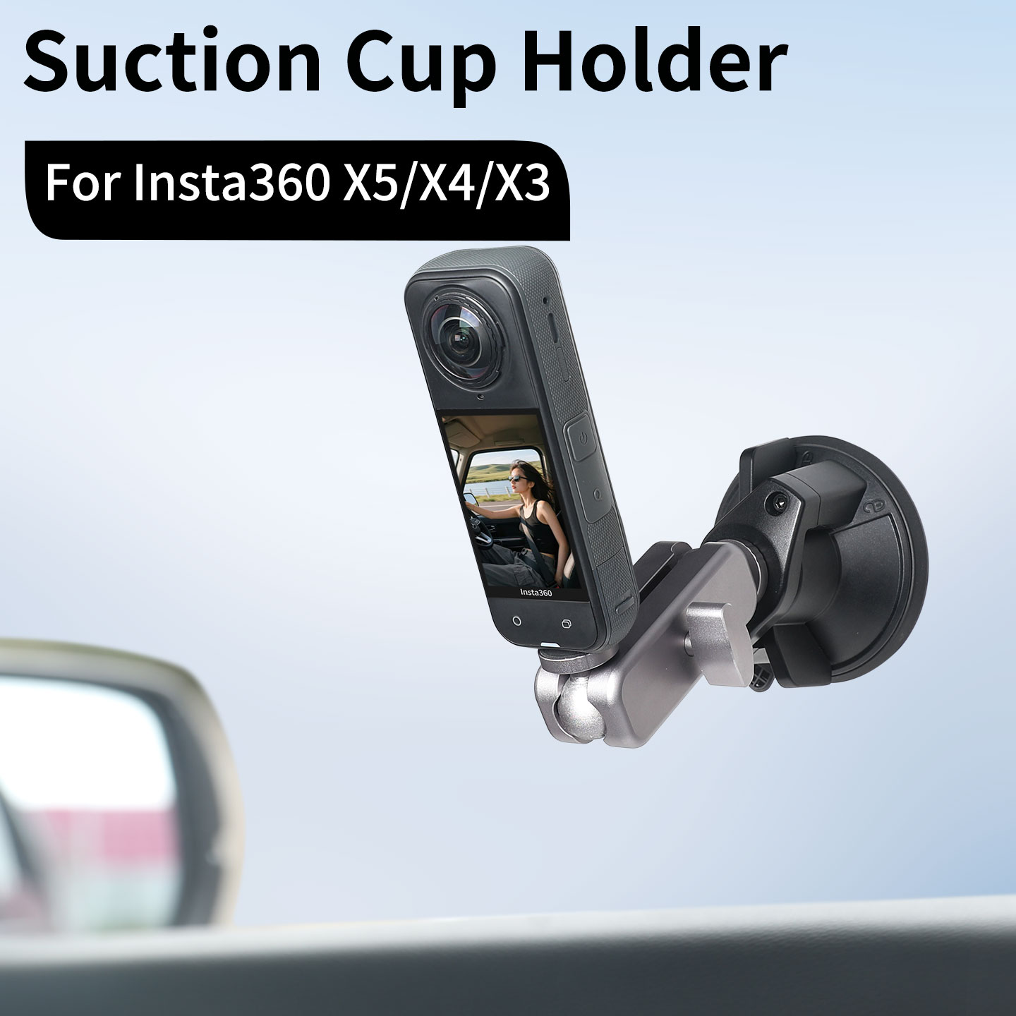 Action Camera Suction Cup for  - Insta360 Camera X3 review and price