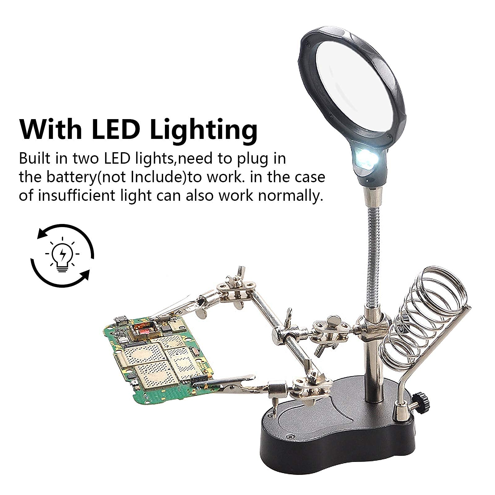 Helping Hands Third Hand Solde - Electronics Repair Lab review and price