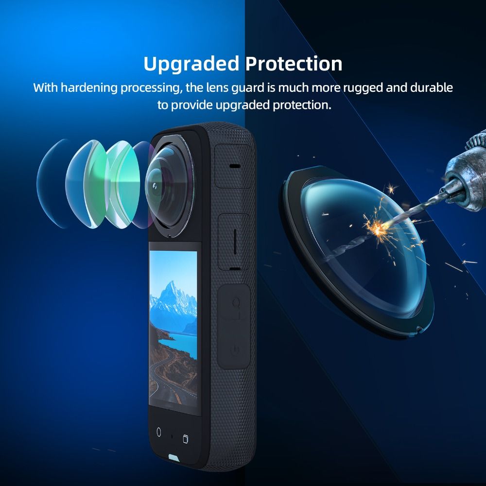 Camera Cover Panoramic Sticky  - Insta360 Camera X3 review and price